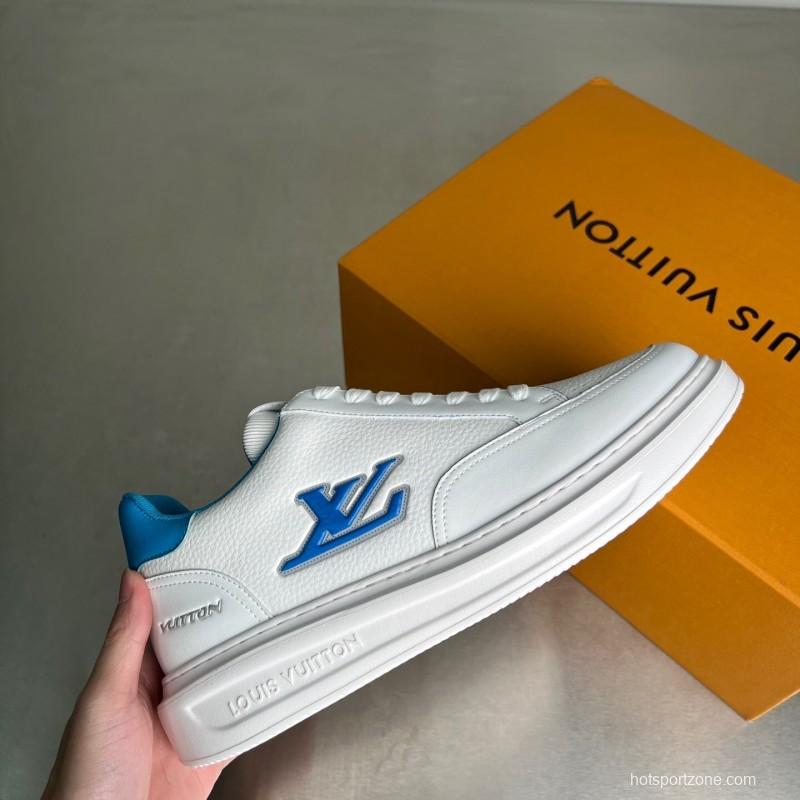 Louis Vuitton Beverly Hills Low-Top Fashion Sneakers Men's Shoes - YC
