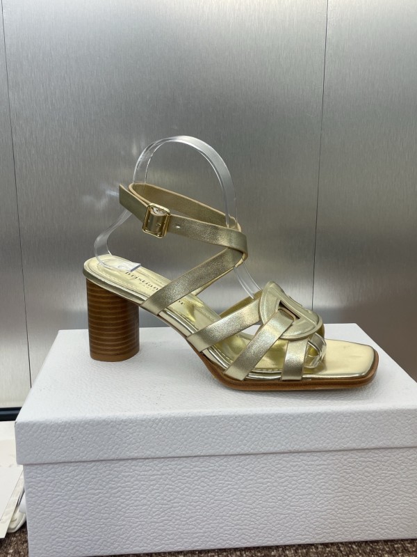 Dior D-Club Jelly Color Hollow Layered Cross Strap High Heel Women Shoes - KFY00290