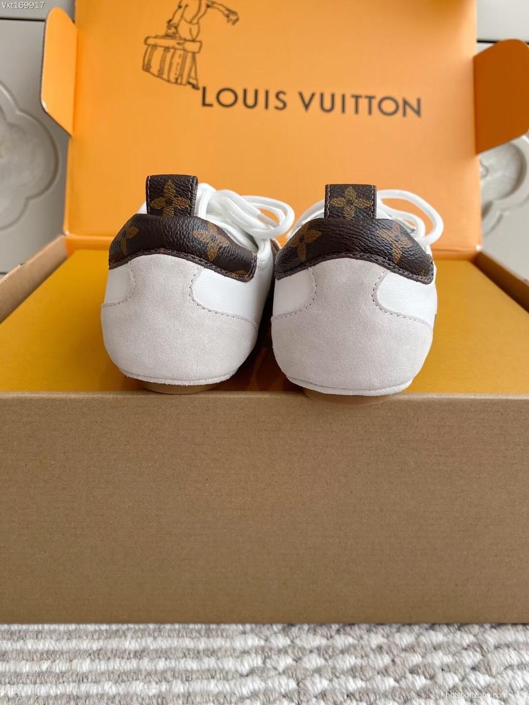 Louis Vuitton SNEAKERINA Ballet Sneakers Couple Edition with Chip - AS00350