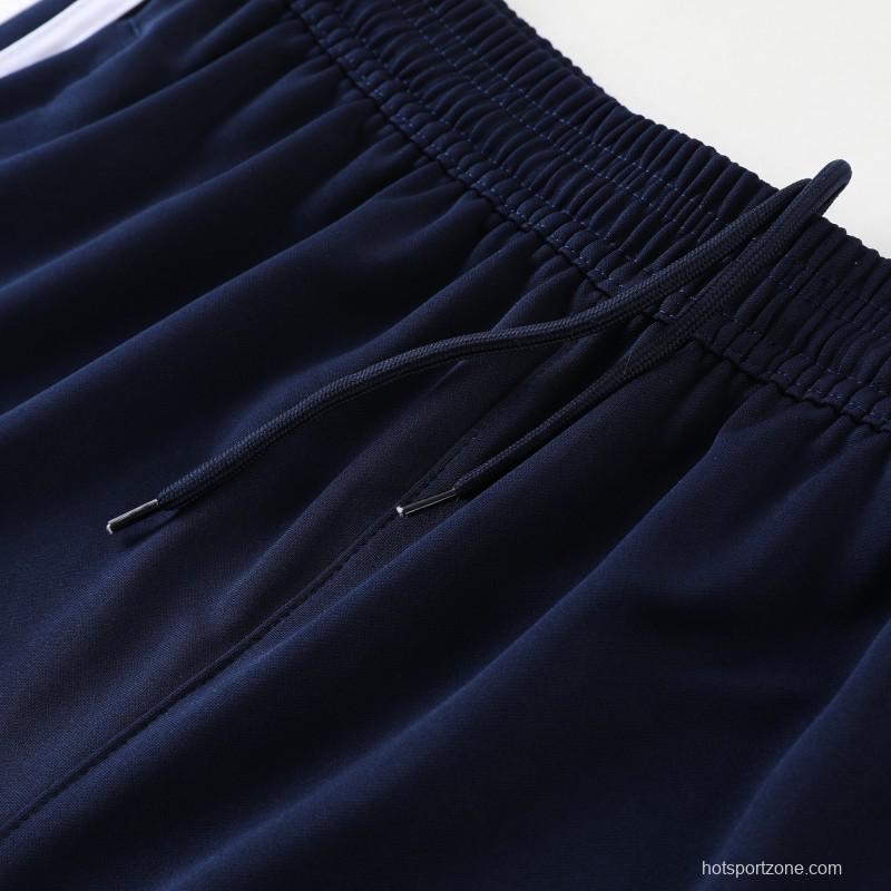 2025 Adidas Royal Blue Full Zipper Jacket+Long Pants