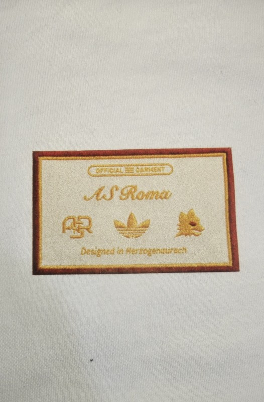 25/26 Adidas x AS Roma Retro  Embroidered Logo Hoodie 9 Colors