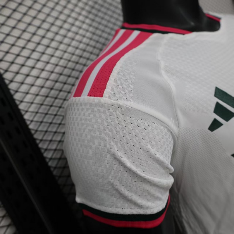 26/27 Player Version Real Madrid Home White Pink Black Jersey