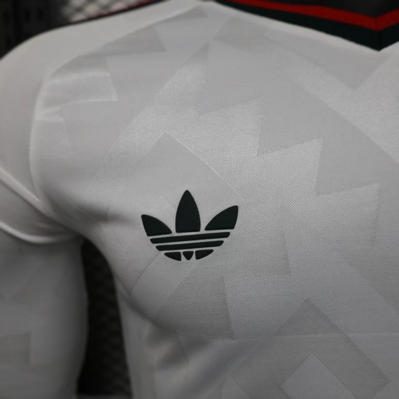 Player Version 2026 Mexico Away White Long Sleeve Jersey