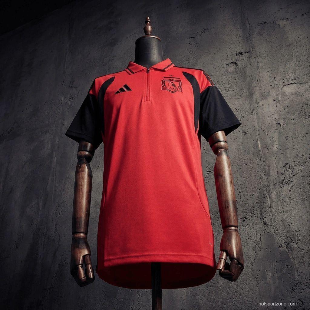 2026 Colo Colo Training Jersey Red Jersey