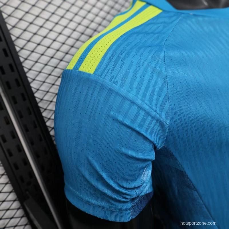 2026 Player Version Spain Away Blue Jersey