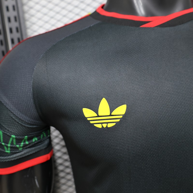 Player Version 2026 Jamaica Dark Grey Reggae Music Culture Special Edition Jersey