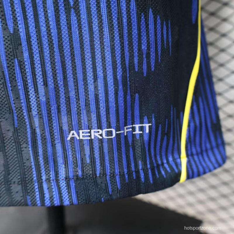 Player Version 2026 Brazil × Jordan Brand Away Navy Blue Jersey