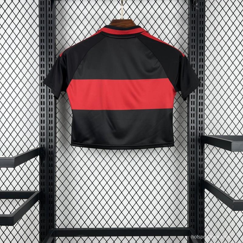 2026/27 Womens Flamengo Crop Top Home Jersey