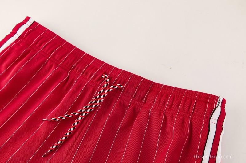 26/27  Manchester United Red Short Sleeve+Soccer Shorts