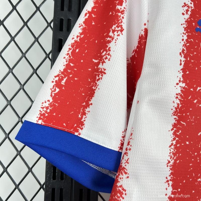 2026 Mens Paraguay World Cup Home Jersey