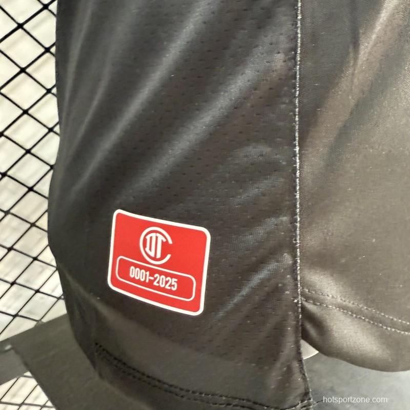 Player Version 26/27 Deportivo Toluca FC New Balance Away Black Gold Jersey