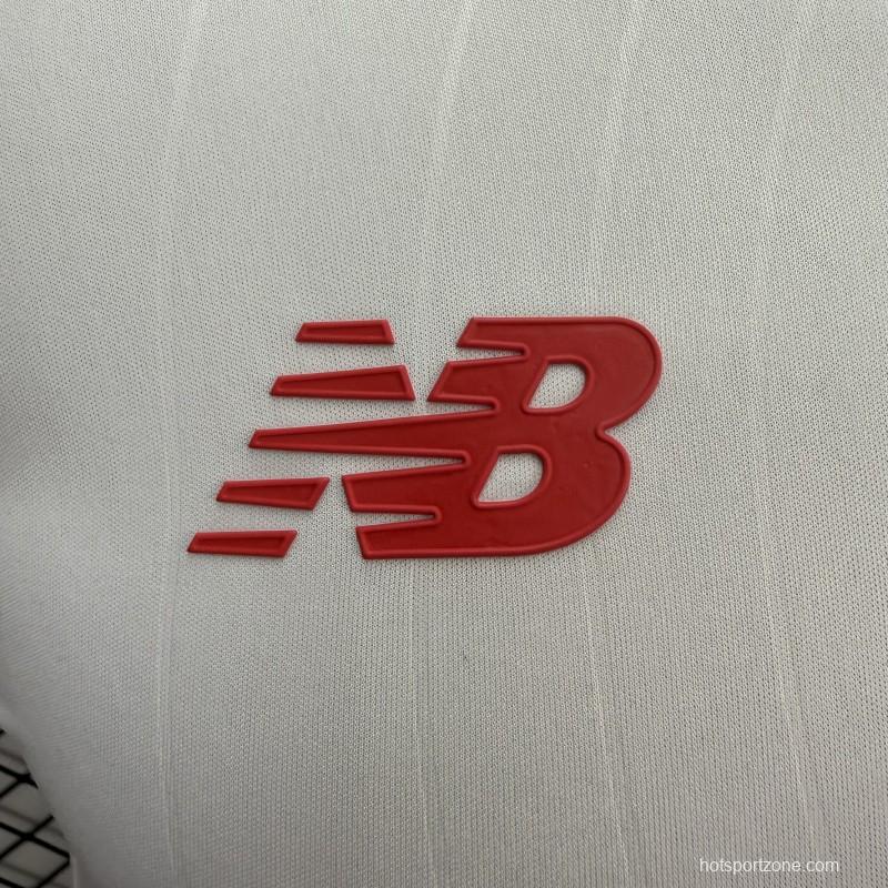 Player Version 26/27 Deportivo Toluca FC New Balance Away White Red Jersey