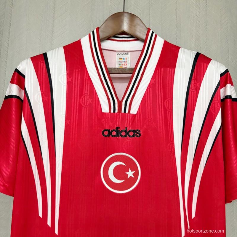 1996 Retro Türkiye Home Jersey