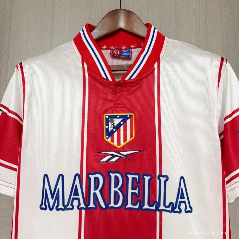 1999/00 Retro Atletico Madrid Home Jersey