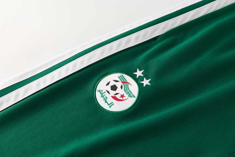26/27 Algeria  Dark Green  Zipper Training Jacket Tracksuit + Long Pants (Adidas)