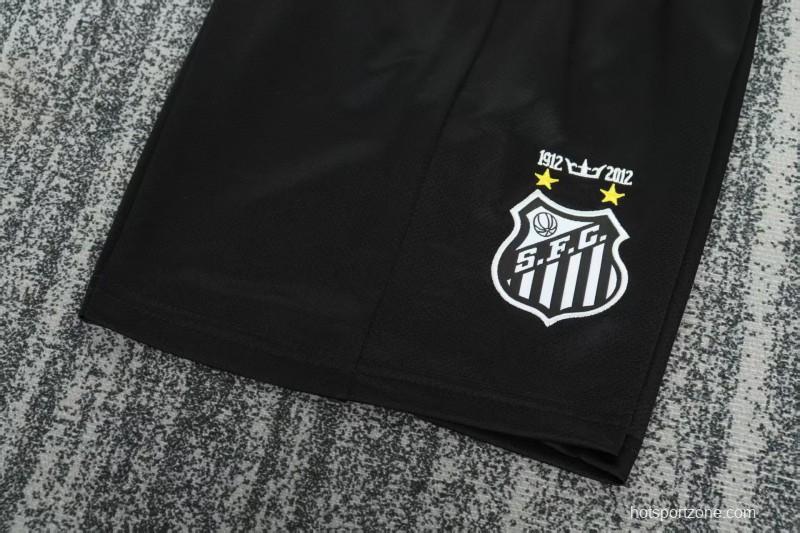 Retro 12/13 Santos FC Black Long Sleeve Jersey