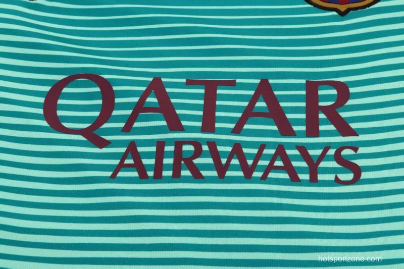 Retro Kids 16/17 Barcelona Third Away Jersey