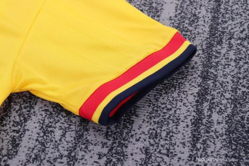 Retro 1993/94 Kids Arsenal Yellow & Black Away Jersey