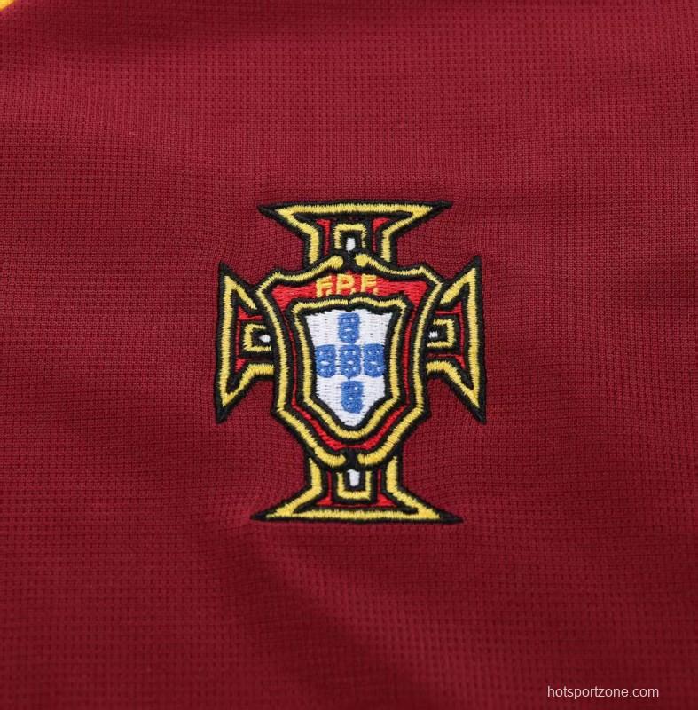 Retro 2000 Portugal Home Jersey