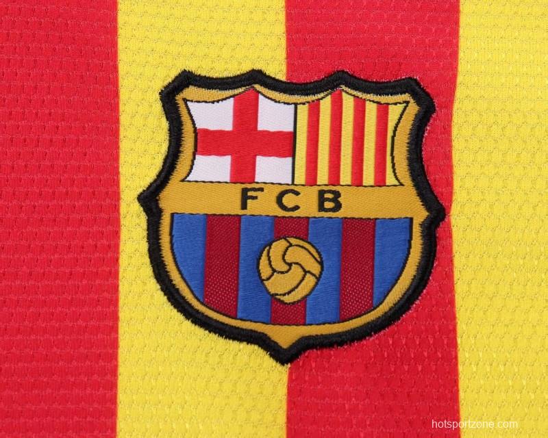 Retro Kids 13/14 FC Barcelona Away Jersey