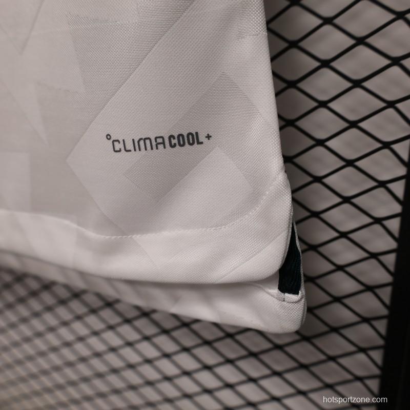 Player Version 2026 Womens Mexico Away White with Geometric Diamond Texture Jersey