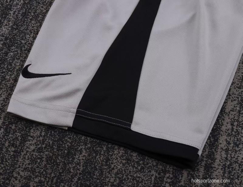 Retro Kids 03/04 FC Barcelona Away Grey Jersey