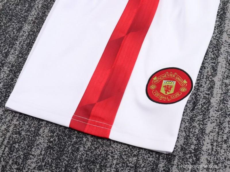 Retro Kids  96/97 Manchester United Home Jersey