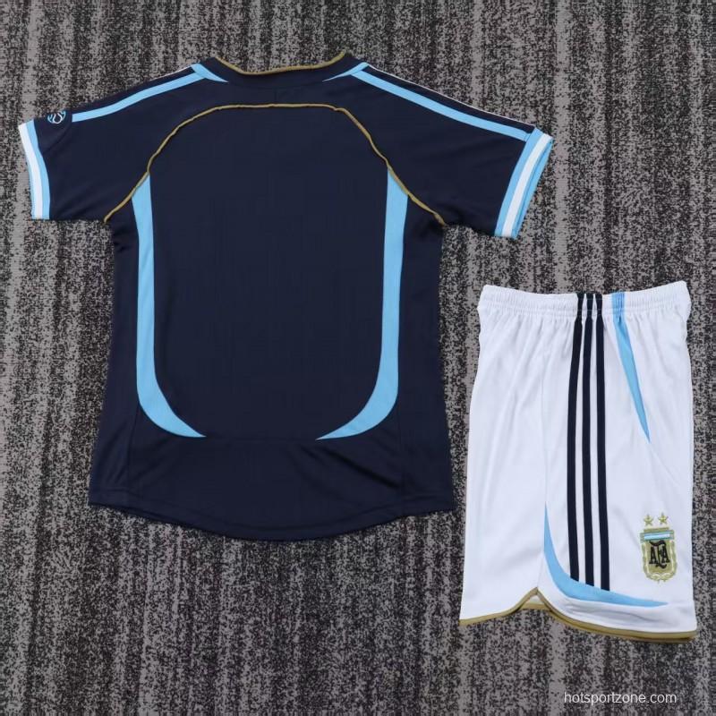 Retro 2006 Argentina Away Jersey