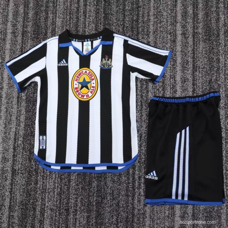 Retro Kids 99/00 Newcastle United Home Jersey