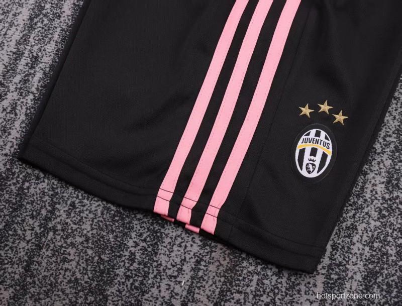 Retro Kids 15/16 Juventus Away Pink Jersey