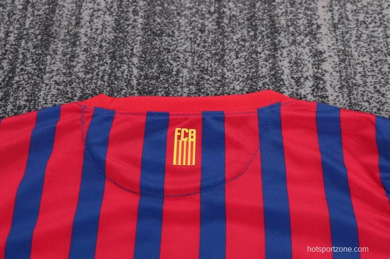 Retro Kids 11/12  FC Barcelona Home Jersey