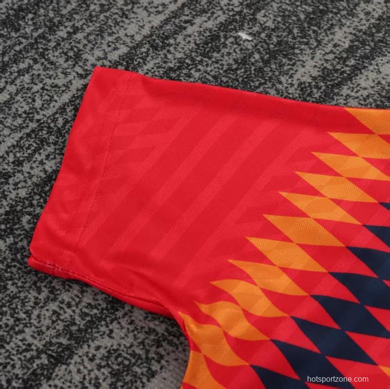 Retro Kids 1994 Spain Home Jersey
