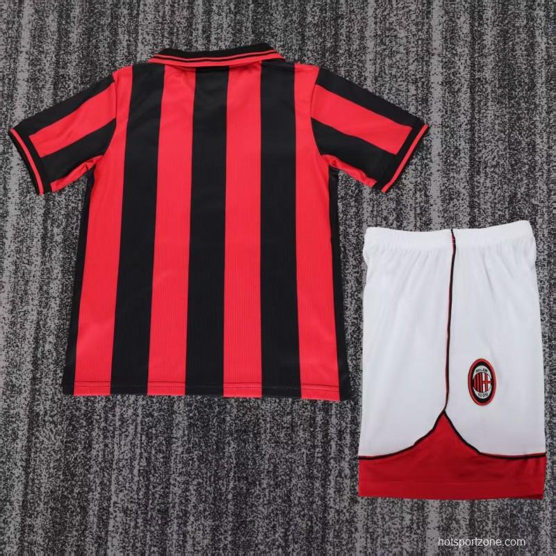 Retro 97/98 AC Milan Home Jersey