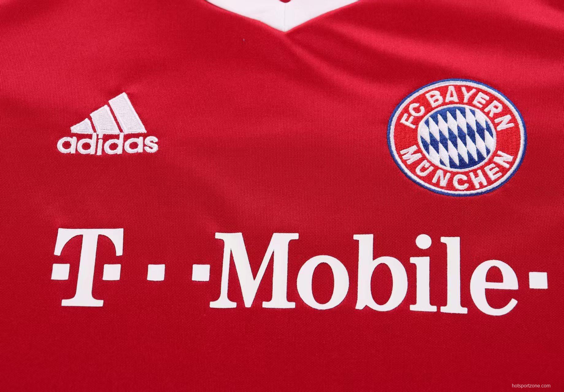 Retro 03/04 Kids Bayern Munich Home Jersey