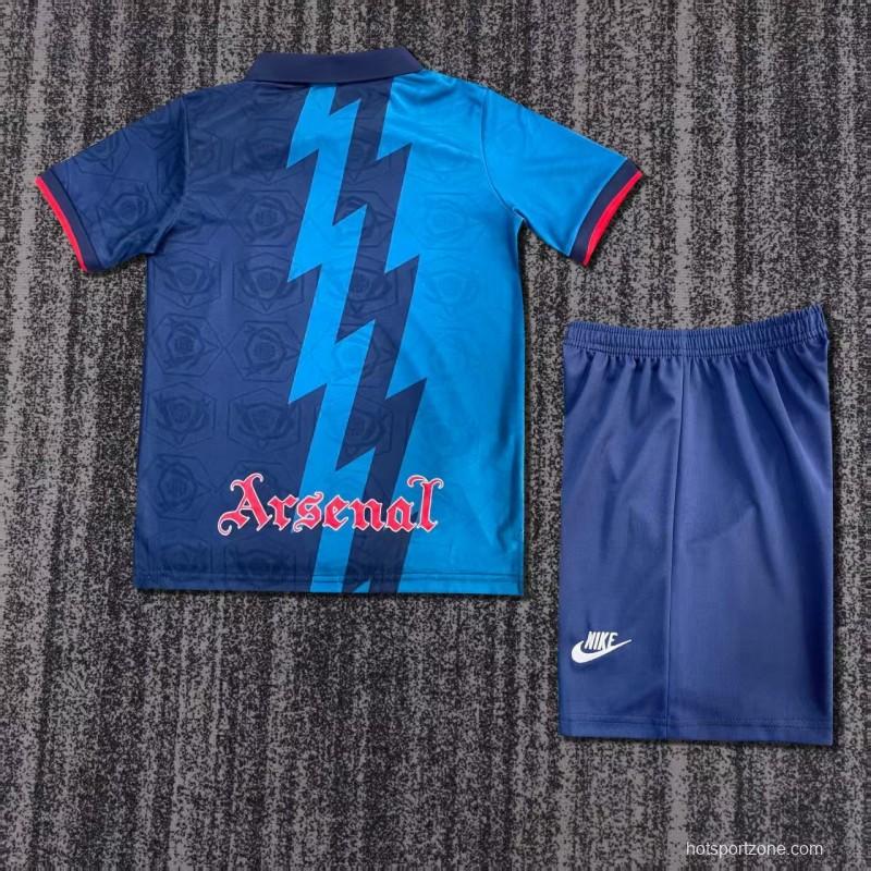 Retro Kids 95/96 Arsenal Away Jersey