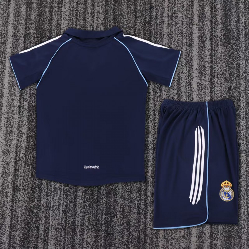 Retro Kids 05/06 Real Madrid Away Jersey