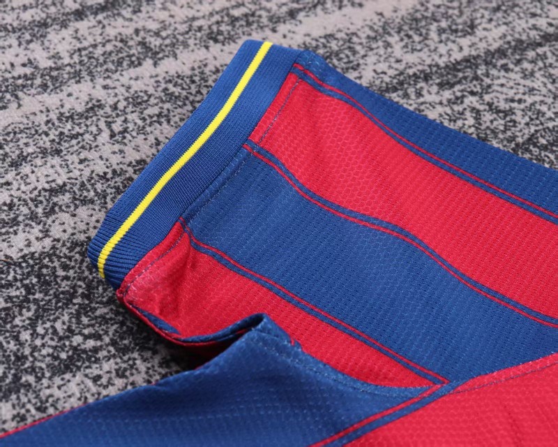 Retro Kids 09/10 FC Barcelona Home Jersey