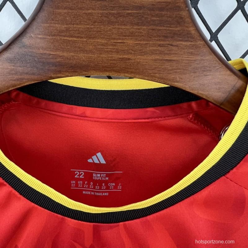 2026 Kids Belgium World Cup Home Kit