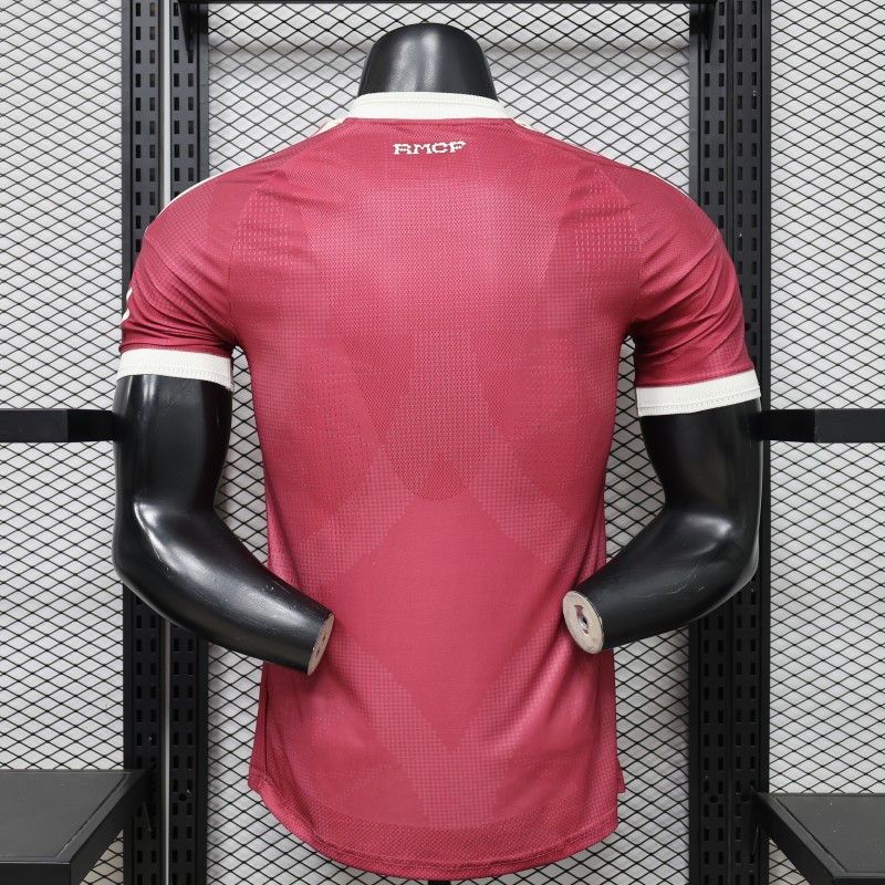 Player Version 26/27 Real Madrid Third Burgundy Red Jersey