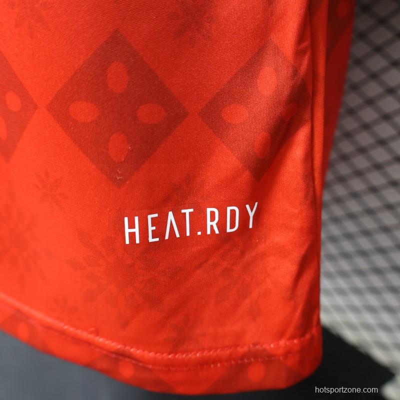 Player Version 2026 Colombia Special Edition  Away Red Jersey