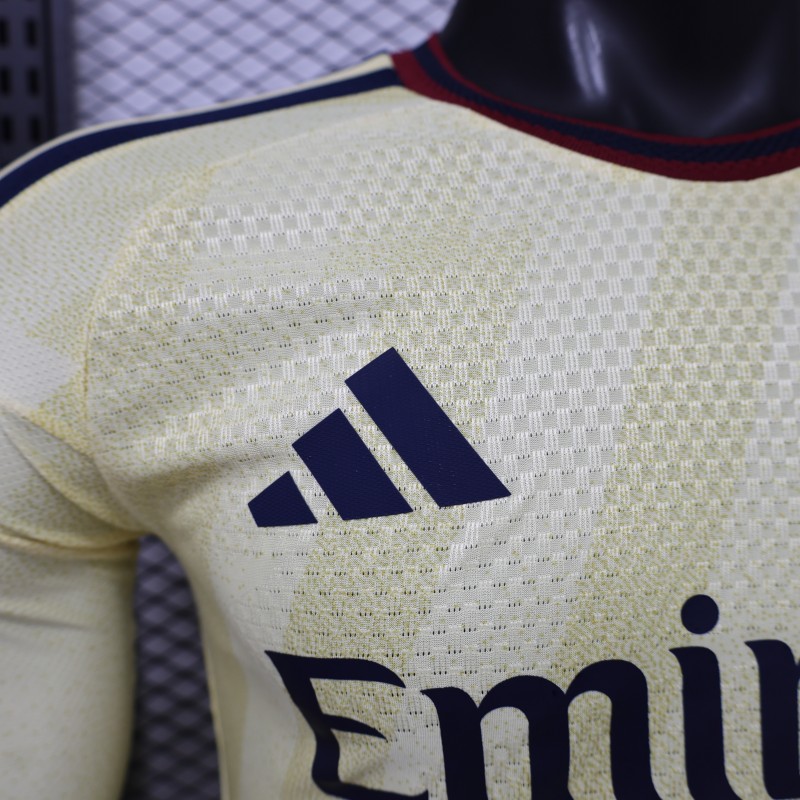 Player Version 26/27 Arsenal Yellow  Long Sleeve Jersey
