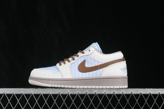 Nike Air Jordan 1 Low Retro Basketball Shoes with Classic Colorway - IR7553-422