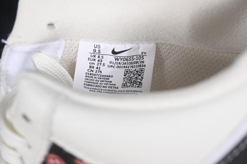 Nike Air Force 1 '07 Low Classic Casual Skateboarding Shoes with Full-Length Air Cushion - WY0655-105