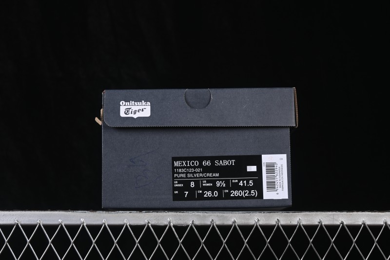 Onitsuka Tiger Mexico 66 Sabot Slip-On Mesh Breathable Half Slipper - 1183C123-021
