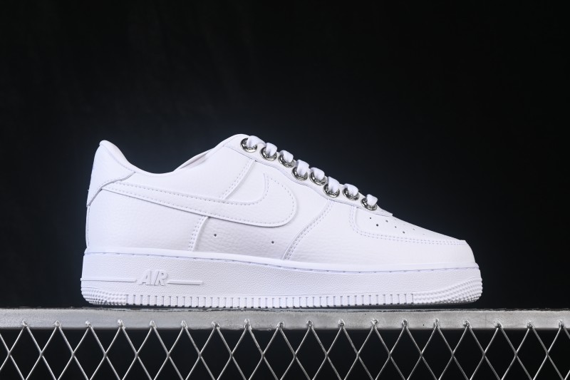 Nike Air Force 1 '07 Low Basketball Shoes with Full-Length Air Cushion - CZ8065-100