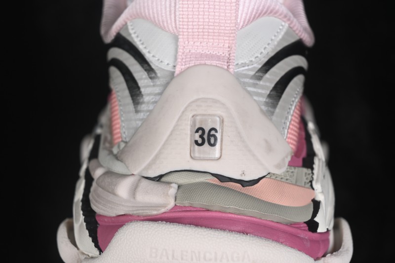 Balenciaga Triple S 2 Gradient Mesh Runner Sneakers with Oversized Sole - WTR2G6800