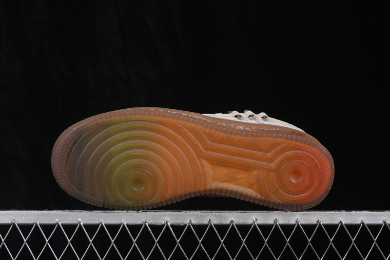 Nike Air Force 1 '07 Low Basketball Lifestyle Shoes with Full-Length Air Cushion - IO7688-921