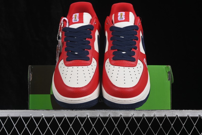 Nike Air Force 1 '07 Low World Cup Theme Casual Basketball Shoes with Full-Length Air Cushion - DW8806-016