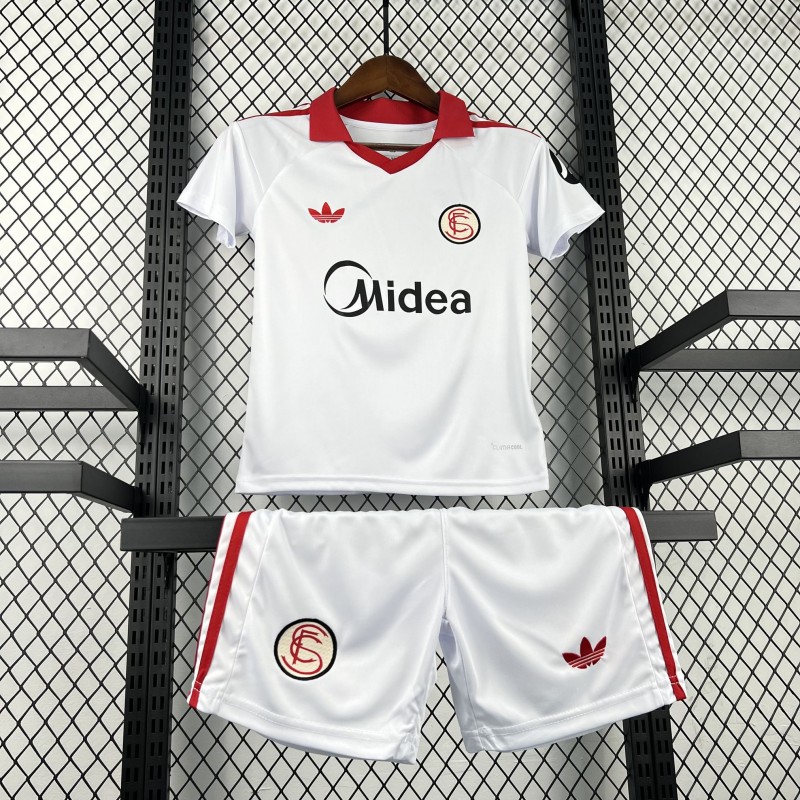2025/26 Kids Sevilla FC Vintage Kit