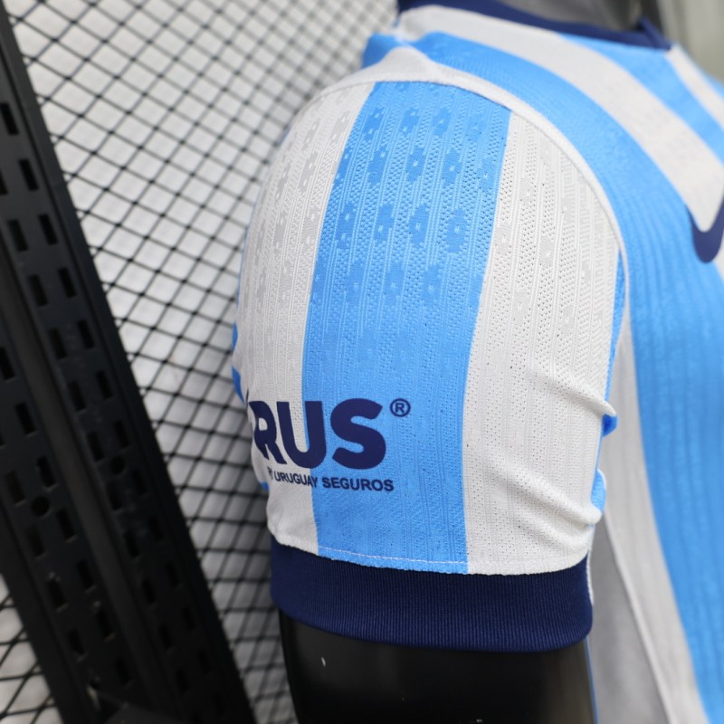 Player Version 26/27 Racing Club Blue & White Stripes Home Jersey